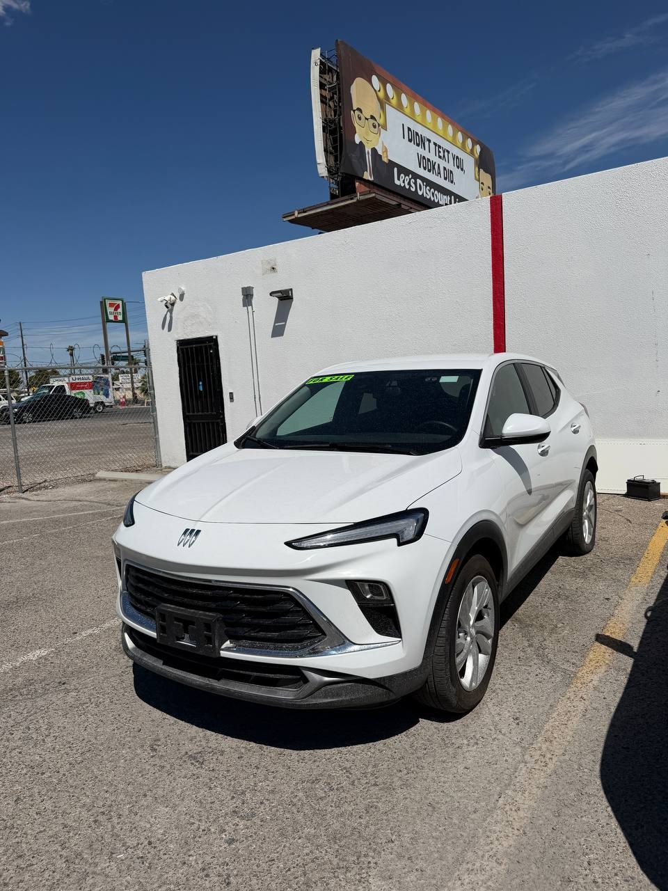 White Buick SUV at ICar Auto Sales